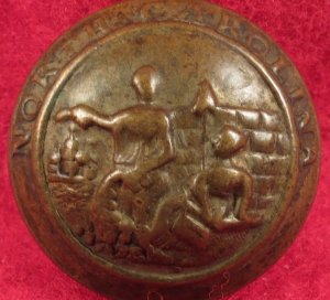 North Carolina State Seal Button